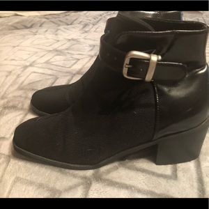 Black Ankle Booties- Women’s Size 8